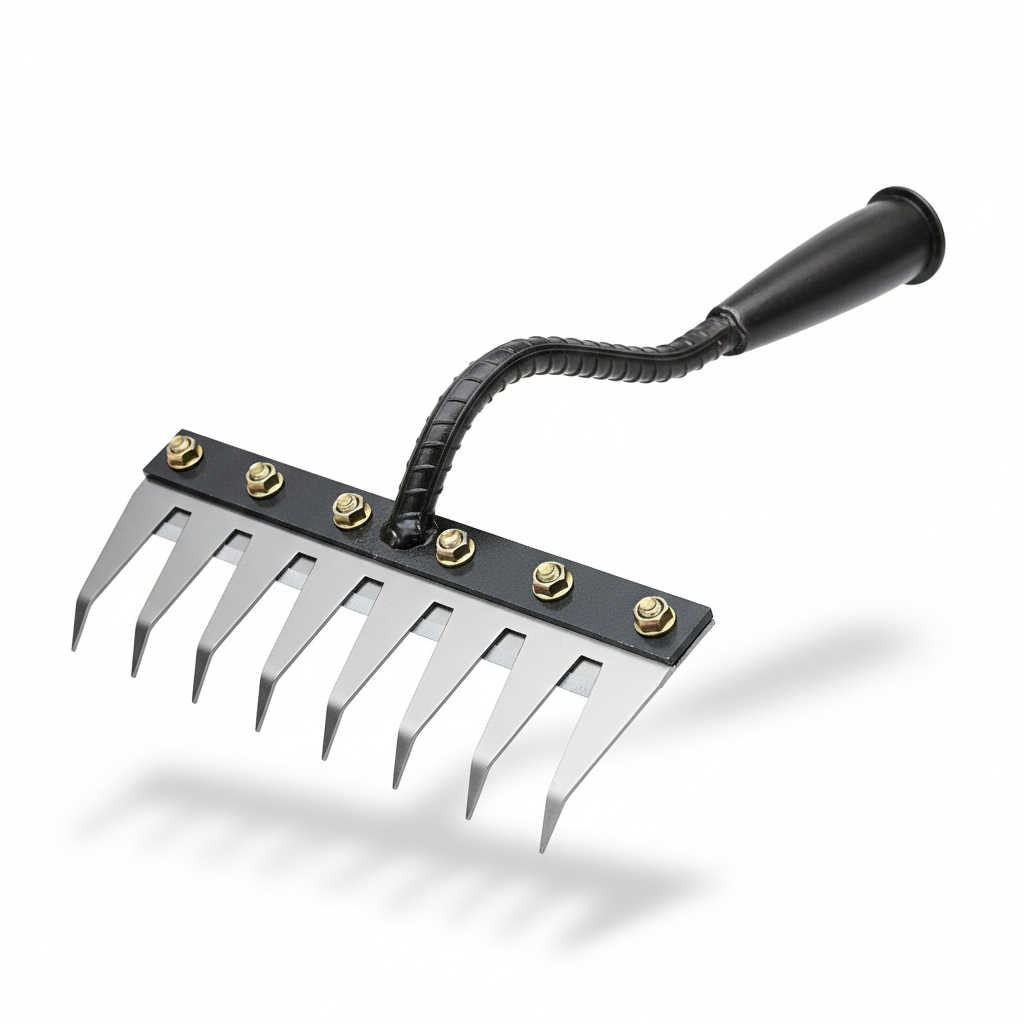 🌱 5-Tooth Carbon Steel Weeding Tool – 50% OFF | Don’t Miss Out!