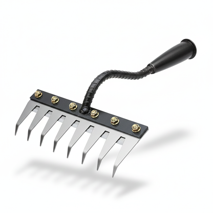 🌱 5-Tooth Carbon Steel Weeding Tool – 50% OFF | Don’t Miss Out!