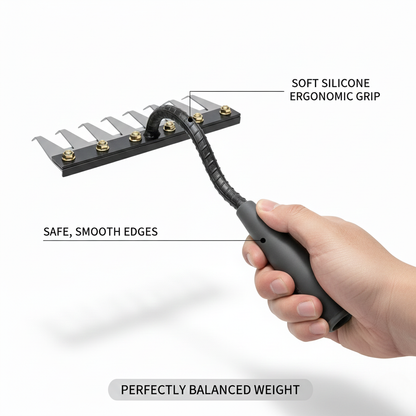 🌱 5-Tooth Carbon Steel Weeding Tool – 50% OFF | Don’t Miss Out!