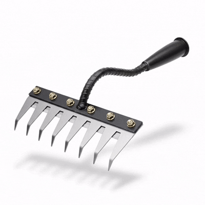 🌱 5-Tooth Carbon Steel Weeding Tool – 50% OFF | Don’t Miss Out!