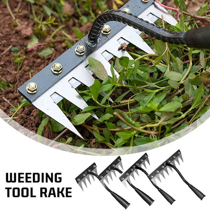 🌱 5-Tooth Carbon Steel Weeding Tool – 50% OFF | Don’t Miss Out!